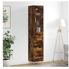 Image de Buffet Haut, Armoire de Rangement avec Pieds, Meuble de Rangement, Organisateur Salon Salle de Séjour, Moderne, Chêne Fumé Bois d'Ingénierie 3199230