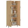 Image de Buffet haut Chêne sonoma 69,5x34x180 cm Bois d'ingénierie