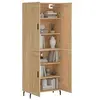 Image de Buffet haut Chêne sonoma 69,5x34x180 cm Bois d'ingénierie