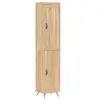 Image de Buffet haut Chêne sonoma 34,5x34x180 cm Bois d'ingénierie