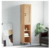 Image de Hoge kast 34,5x34x180 cm bewerkt hout sonoma eikenkleurig3200324