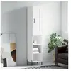 Image de Buffet haut Blanc 34,5x34x180 cm Bois d'ingénierie 3200329