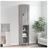 Image de Hoge kast 34,5x34x180 cm bewerkt hout grijs sonoma eikenkleurig3200343