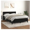 Image de Boxspring met matras fluweel zwart 140x200 cm3141427