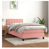 Image de Boxspring met matras fluweel roze 90x200 cm3141526