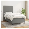 Image de Boxspring met matras stof donkergrijs 80x200 cm3141570
