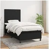 Image de Boxspring met matras stof zwart 80x200 cm3141571