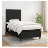 Image de Boxspring met matras stof zwart 90x200 cm3141587