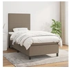 Image de Boxspring met matras stof taupe 90x200 cm3141589