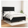 Image de Boxspring met matras stof zwart 140x200 cm3141619