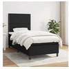 Image de Boxspring met matras stof zwart 90x190 cm3141659