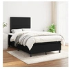 Image de Boxspring met matras stof zwart 120x200 cm3141683
