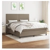Image de Boxspring met matras stof taupe 180x200 cm3141717