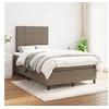 Image de Boxspring met matras stof taupe 120x200 cm3141765
