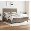 Image de Boxspring met matras stof taupe 180x200 cm3141797