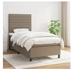 Image de Boxspring met matras stof taupe 80x200 cm3141813