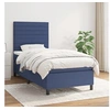Image de Boxspring met matras stof blauw 80x200 cm3141815