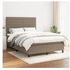 Image de Boxspring met matras stof taupe 140x190 cm3141853