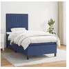 Image de Boxspring met matras stof blauw 90x190 cm3141903