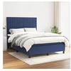 Image de Boxspring met matras stof blauw 140x200 cm3141943