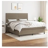 Image de Boxspring met matras stof taupe 160x200 cm3141949