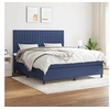 Image de Boxspring met matras stof blauw 160x200 cm3141951