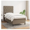 Image de Boxspring met matras stof taupe 80x200 cm3141973