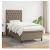 Image de Boxspring met matras stof taupe 90x190 cm3141981