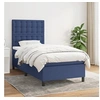 Image de Boxspring met matras stof blauw 80x200 cm3142055