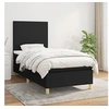 Image de Boxspring met matras stof zwart 80x200 cm3142131