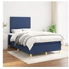 Image de Boxspring met matras stof blauw 120x200 cm3142167