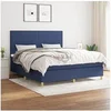 Image de Boxspring met matras stof blauw 180x200 cm3142199