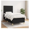 Image de Boxspring met matras stof zwart 90x200 cm3142227