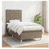 Image de Boxspring met matras stof taupe 80x200 cm3142293
