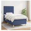 Image de Boxspring met matras stof blauw 90x190 cm3142303