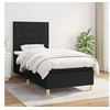Image de Boxspring met matras stof zwart 90x200 cm3142307