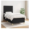 Image de Boxspring met matras stof zwart 80x200 cm3142371