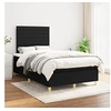 Image de Boxspring met matras stof zwart 120x200 cm3142403