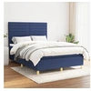 Image de Boxspring met matras stof blauw 140x200 cm3142423