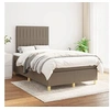 Image de Boxspring met matras stof taupe 120x200 cm3142485
