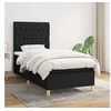 Image de Boxspring met matras stof zwart 90x190 cm3142539