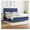 Image de Boxspring met matras stof blauw 180x200 cm3142599
