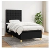 Image de Boxspring met matras stof zwart 90x190 cm3142619
