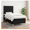 Image de Boxspring met matras stof zwart 100x200 cm3142635