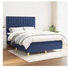 Image de Boxspring met matras stof blauw 140x190 cm3142655