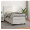 Image de Boxspring met matras kunstleer wit 80x200 cm3142690