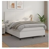 Image de Boxspring met matras kunstleer wit 140x190 cm3142720
