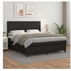 Image de Boxspring met matras kunstleer zwart 180x200 cm3142737