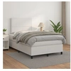 Image de Boxspring met matras kunstleer wit 120x200 cm3142774