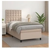 Image de Boxspring met matras kunstleer cappuccinokleurig 80x200 cm3142814